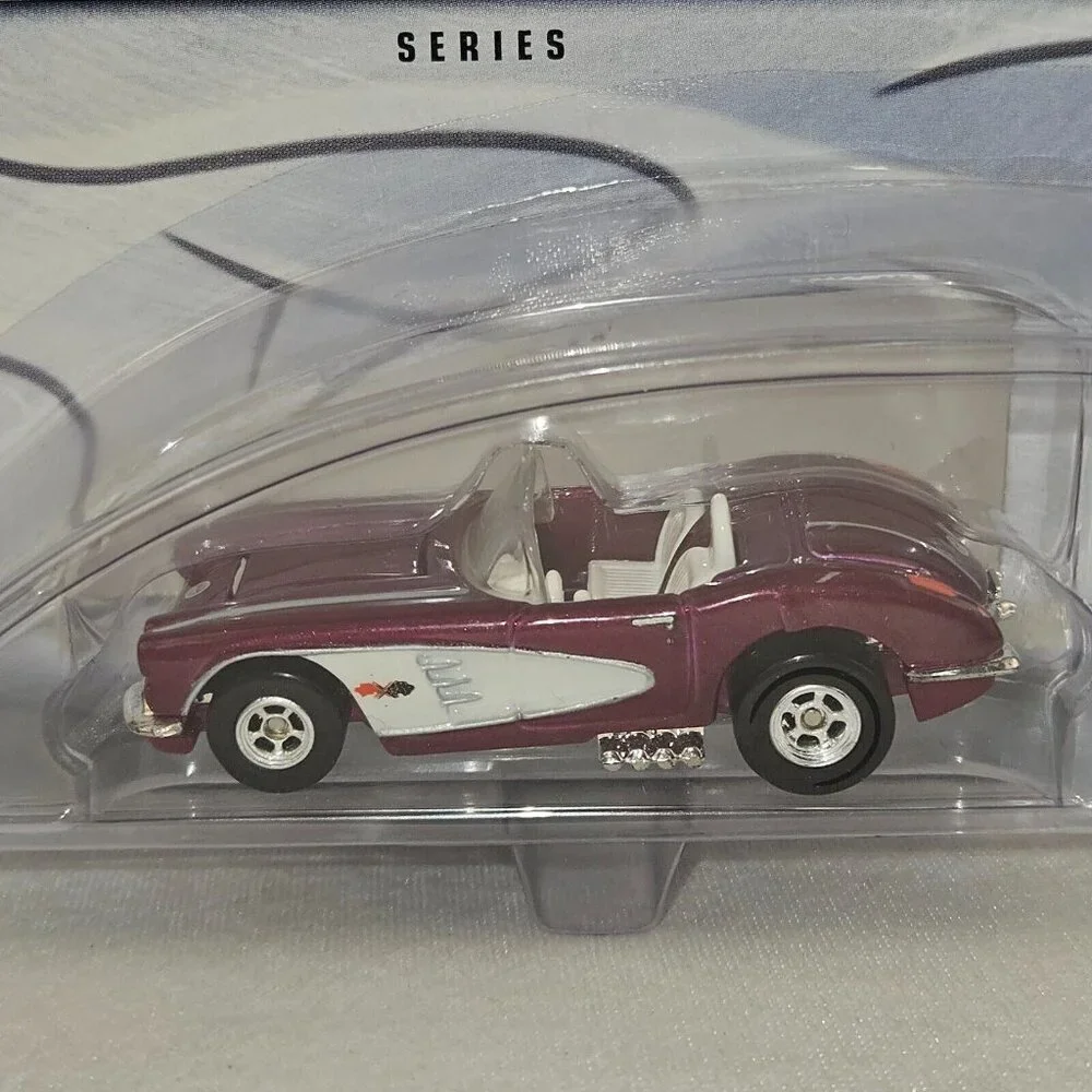 100% Hot Wheels GM Performance Parts Series '58 Corvette #3/4 MINT Purple (K231)